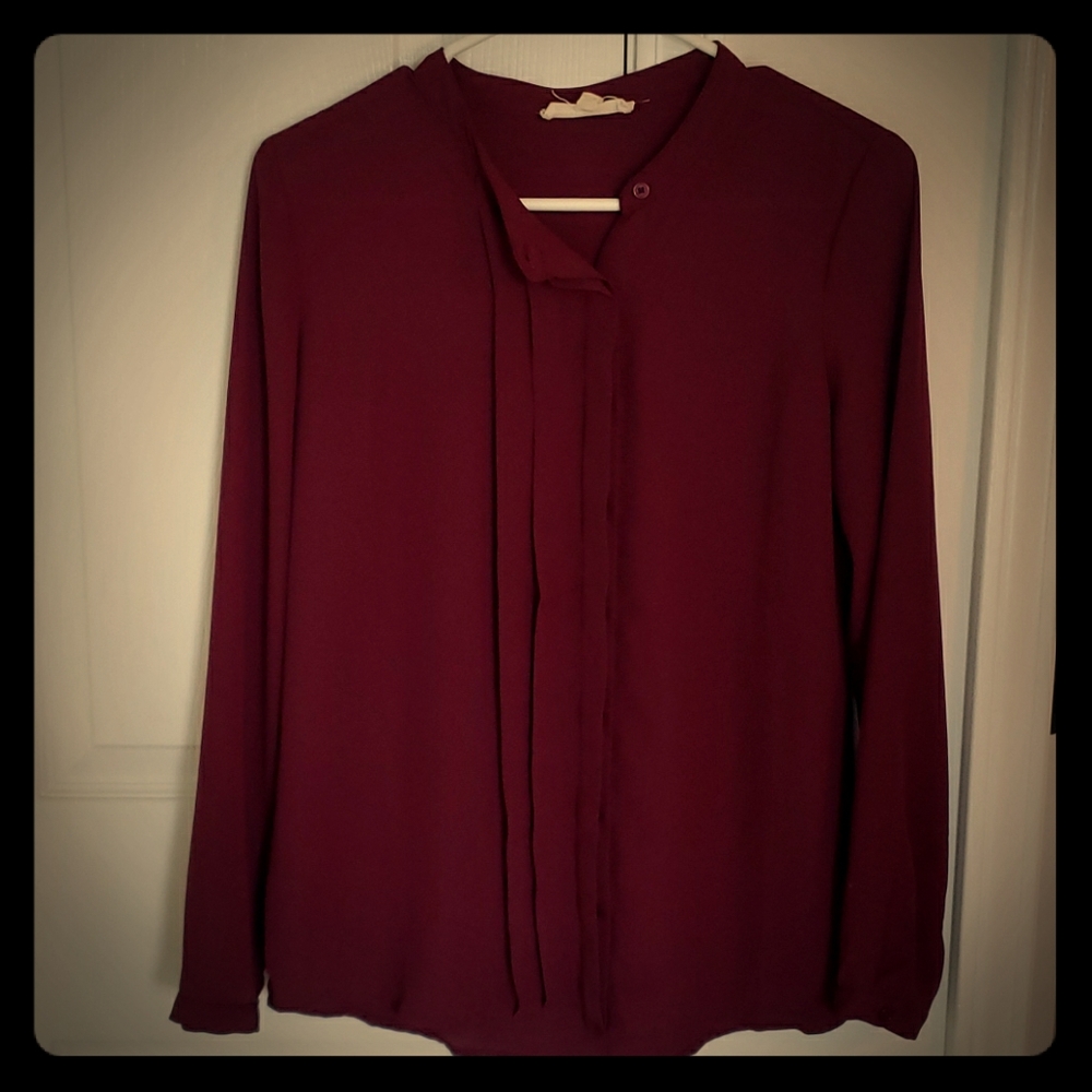 Flowy dress blouse
